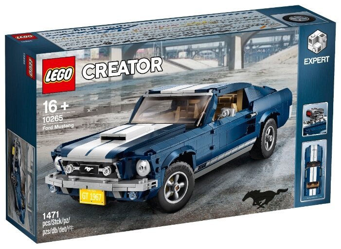 Отзывы LEGO Creator 10265 Форд Мустанг