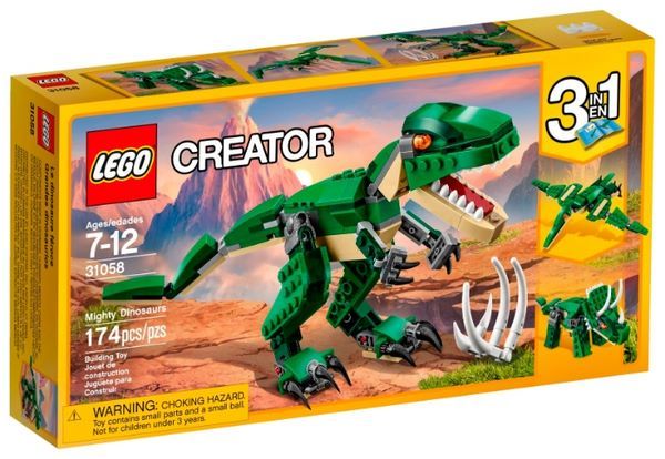 Отзывы LEGO Creator 31058 Могучие динозавры