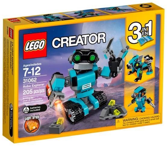 Отзывы LEGO Creator 31062 Робот-исследователь