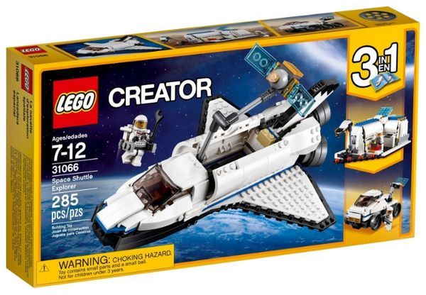 Отзывы LEGO Creator 31066 Исследовательский космический шаттл