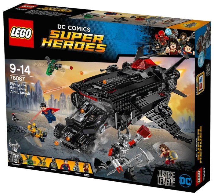 Отзывы LEGO DC Super Heroes 76087 Нападение с воздуха