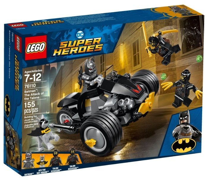 Отзывы LEGO DC Super Heroes 76110 Бэтмен: Нападение Когтей