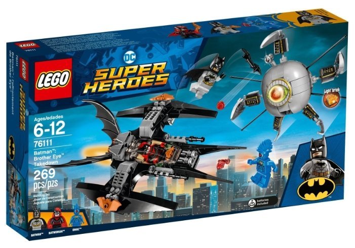 Отзывы LEGO DC Super Heroes 76111 Бэтмен: ликвидация Глаза брата