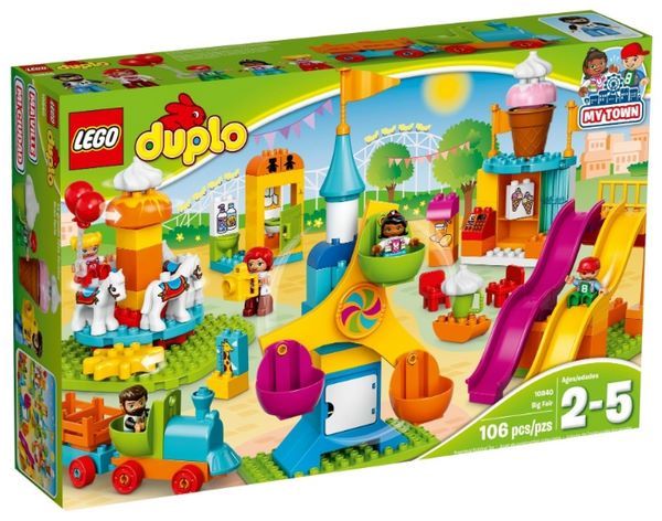 Отзывы LEGO Duplo 10840 Большая ярмарка