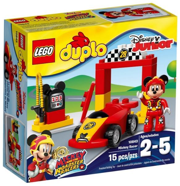 Отзывы LEGO Duplo 10843 Гоночная машина Микки