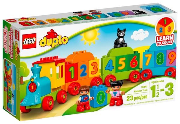 Отзывы LEGO Duplo 10847 Поезд Считай и играй