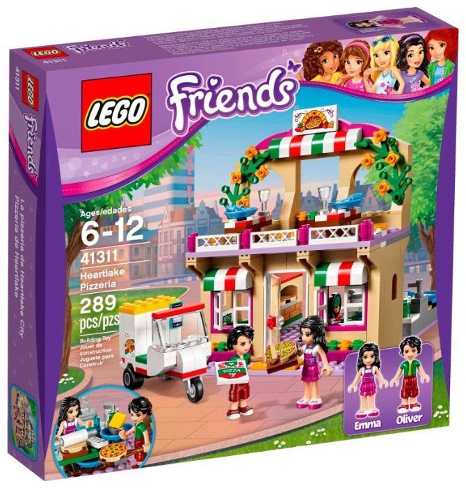 Отзывы LEGO Friends 41311 Пиццерия Хартлейка