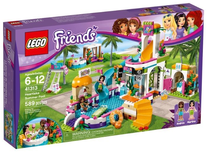 Отзывы LEGO Friends 41313 Летний бассейн Хартлейка