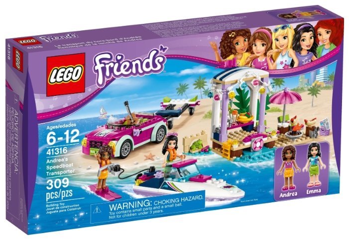 Отзывы LEGO Friends 41316 Скоростной катер Андреа