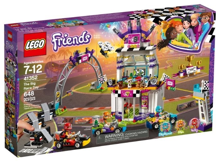 Отзывы LEGO Friends 41352 Большая гонка