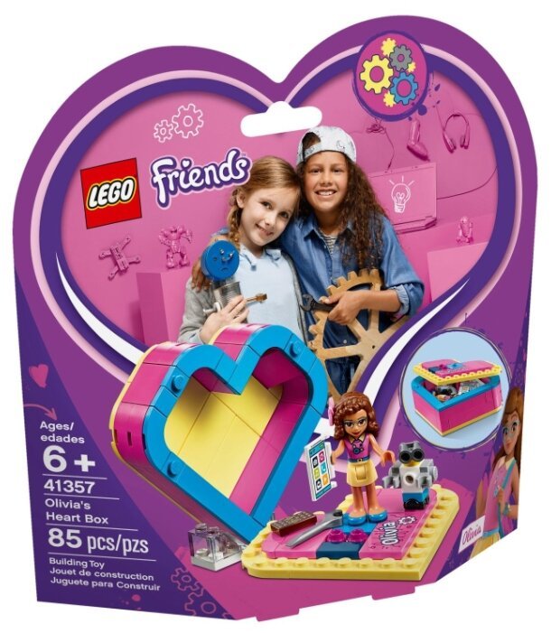 Отзывы LEGO Friends 41357 Шкатулка-сердечко Оливии