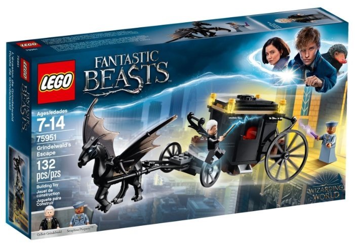 Отзывы LEGO Harry Potter 75951 Побег Грин-де-Вальда