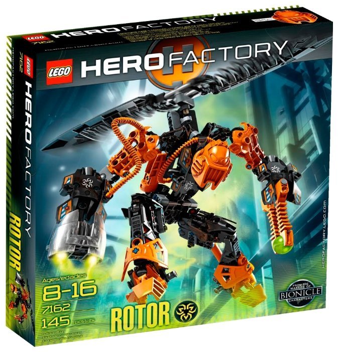 Отзывы LEGO Hero Factory 7162 Ротор