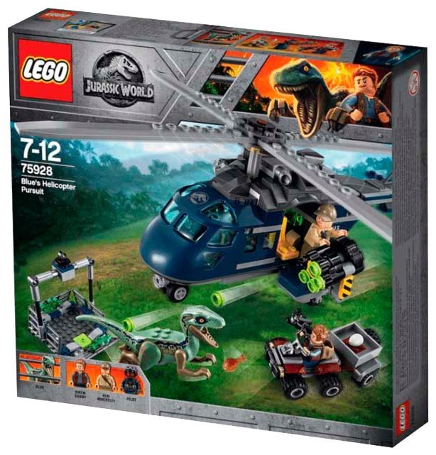 Отзывы LEGO Jurassic World 75928 Погоня за Блю на вертолёте