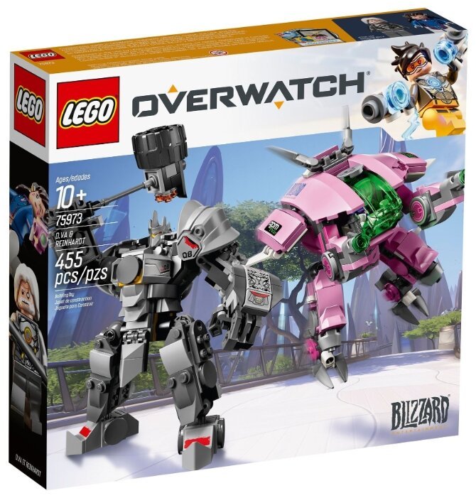 Отзывы LEGO Overwatch 75973 Д.Ва и Ренхардт