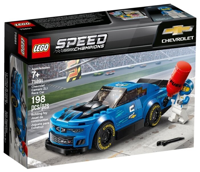 Отзывы LEGO Speed Champions 75891 Шевроле Камаро ZL1