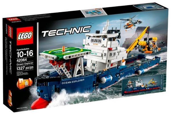 Отзывы LEGO Technic 42064 Исследователь океана