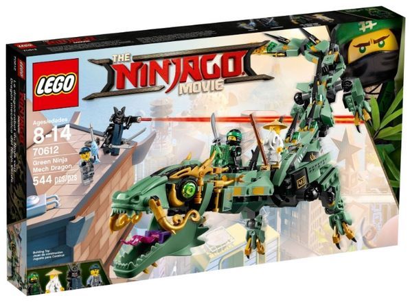 Отзывы LEGO The Ninjago Movie 70612 Механический дракон Зеленого ниндзя