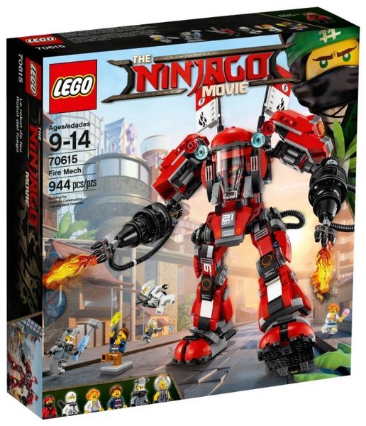 Отзывы LEGO The Ninjago Movie 70615 Огненный робот Кая