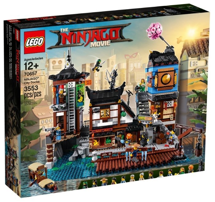 Отзывы LEGO The Ninjago Movie 70657 Порт Ниндзяго Сити