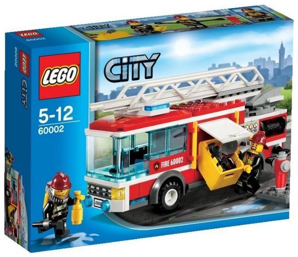 Отзывы LEGO City 60002 Пожарная машина