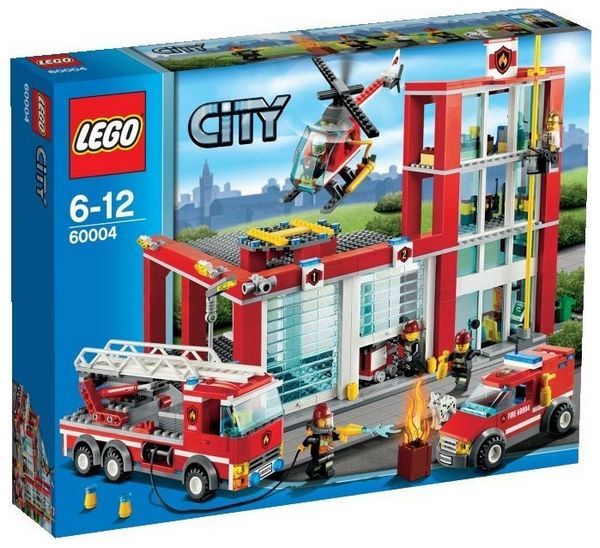 Отзывы LEGO City 60004 Пожарная часть