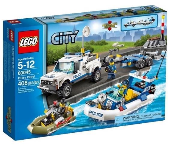 Отзывы LEGO City 60045 Полицейский патруль