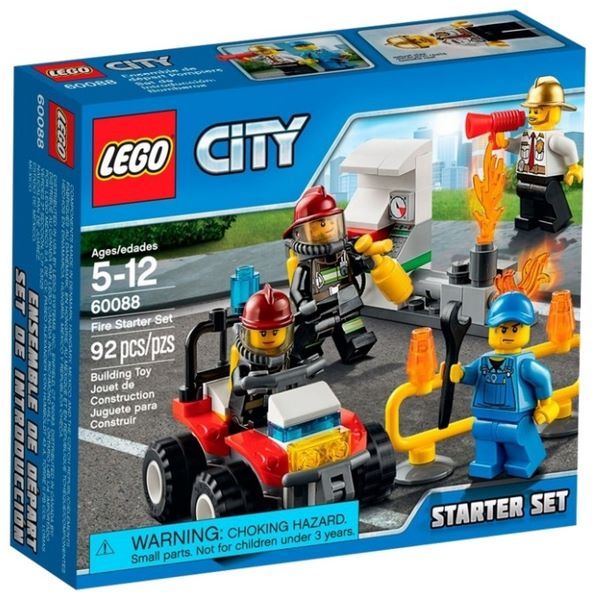 Отзывы LEGO City 60088 Пожарная охрана для начинающих