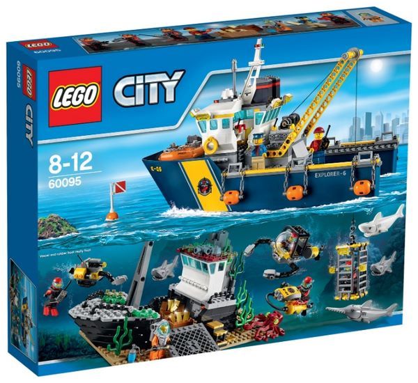 Отзывы LEGO City 60095 Глубоководное исследовательское судно