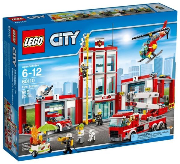 Отзывы LEGO City 60110 Пожарное депо