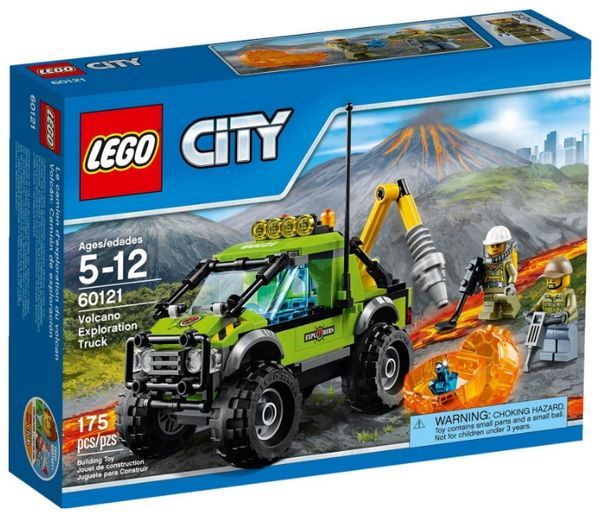 Отзывы LEGO City 60121 Внедорожник исследователей вулканов