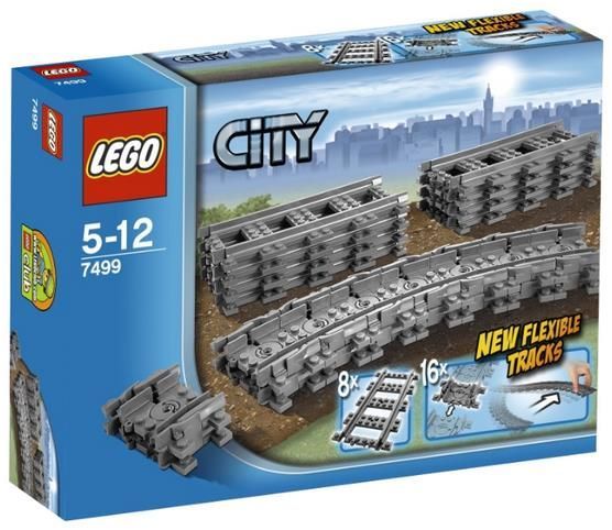 Отзывы LEGO City 7499 Гибкие и прямые рельсы