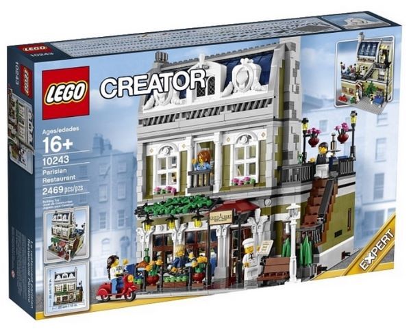 Отзывы LEGO Creator 10243 Парижский Ресторан