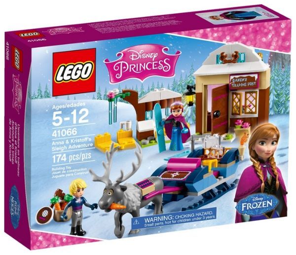 Отзывы LEGO Disney Princess 41066 Анна и Кристоф в санях