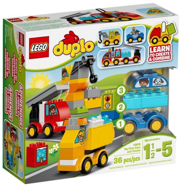 Отзывы LEGO Duplo 10816 Мои первые машинки