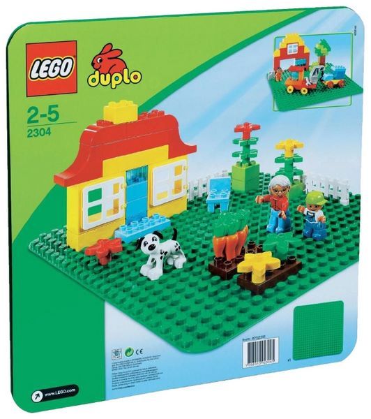 Отзывы LEGO Duplo 2304 Зеленая плата