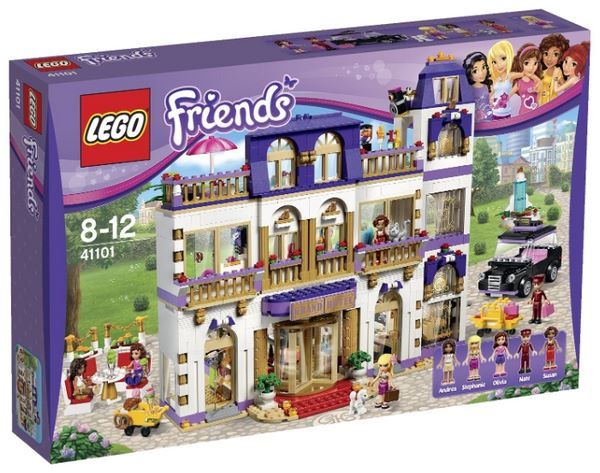 Отзывы LEGO Friends 41101 Гранд-отель в Хартлейк Сити