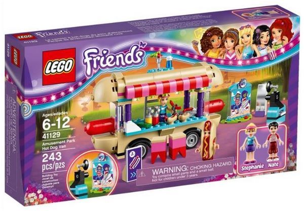 Отзывы LEGO Friends 41129 Киоск с хот-догами в парке развлечений