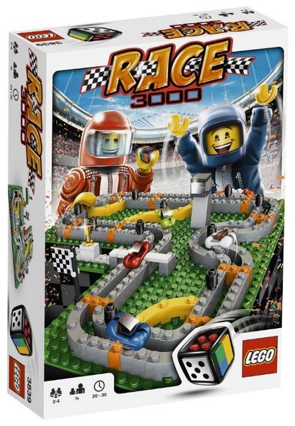 Отзывы LEGO Games 3839 Гонки 3000