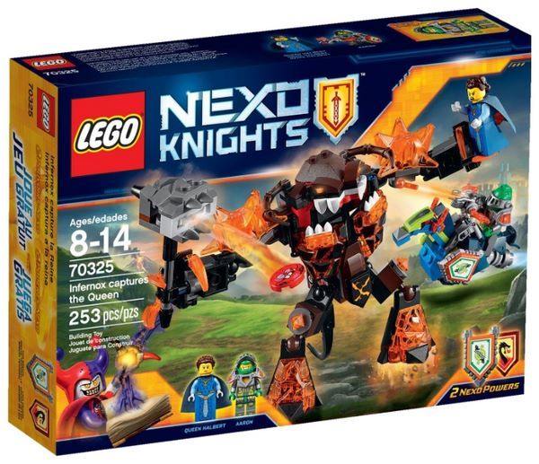 Отзывы LEGO Nexo Knights 70325 Инфернокс захватывает Королеву