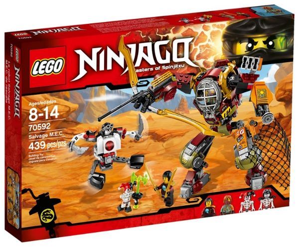 Отзывы LEGO Ninjago 70592 Спасение механоида