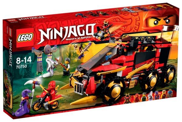 Отзывы LEGO Ninjago 70750 Мобильная база Ниндзя