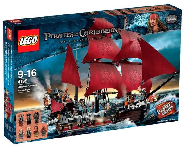 Отзывы LEGO Pirates of the Caribbean 4195 Месть королевы Анны