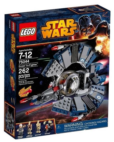 Отзывы LEGO Star Wars 75044 Три-Файтер дроидов