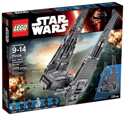 Отзывы LEGO Star Wars 75104 Командный шаттл Кайло Рена