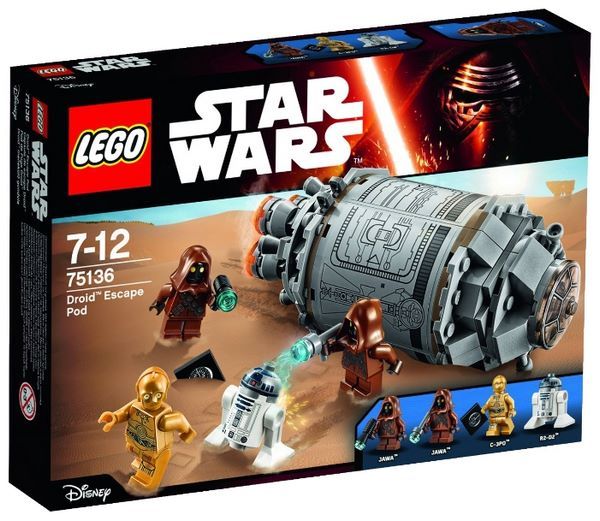 Отзывы LEGO Star Wars 75136 Спасательная капсула дроидов