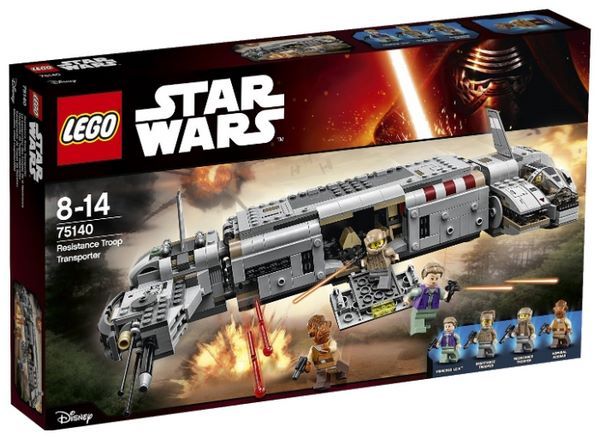 Отзывы LEGO Star Wars 75140 Десантный корабль Сопротивления