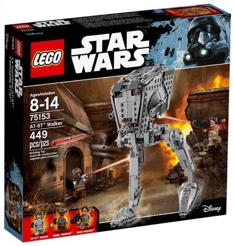 Отзывы LEGO Star Wars 75153 Шагоход AT-ST