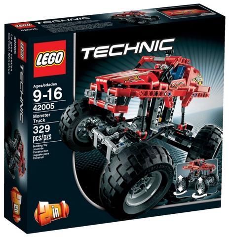 Отзывы LEGO Technic 42005 Монстрогрузовик