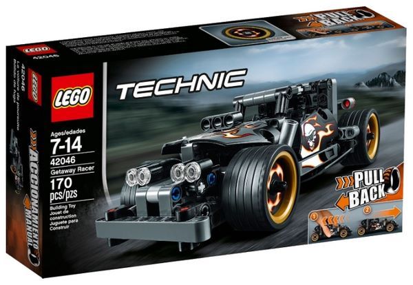 Отзывы LEGO Technic 42046 Гоночный автомобиль для побега